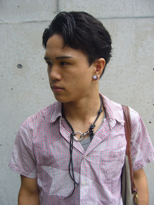 メンズサイドパート