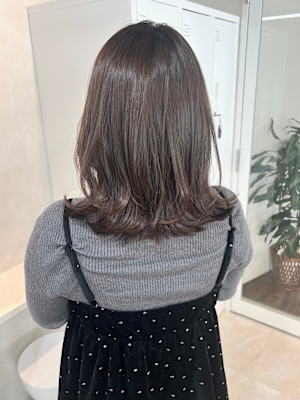 ミディアムレイヤー×透明感カラー