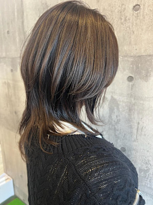 ミディアム／レイヤーカット