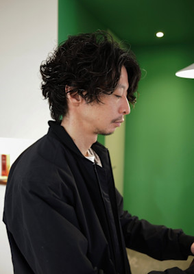 大人メンズパーマ×ラフで強めに