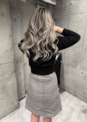 ★顔周り＆襟足が暗くならないバレイヤージュ★