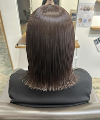 髪質改善ストレート