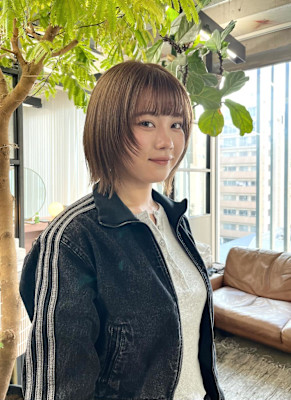 ブリーチなしダブルカラー　シナモンベージュ