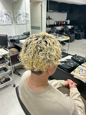 メンズパーマスタイル