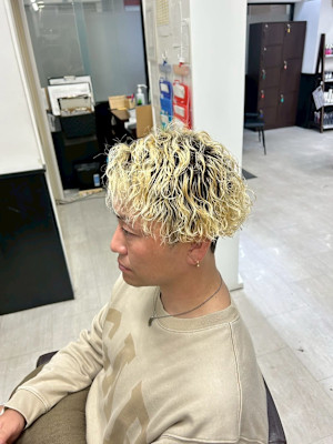 メンズパーマスタイル