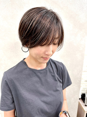 ハイライト＆ショートスタイル