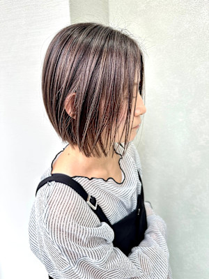 ボブ×ハイライト