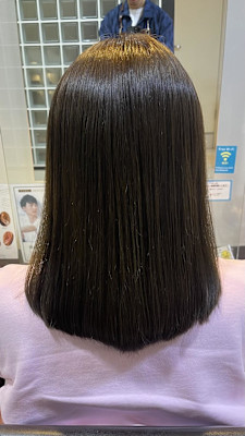 美髪イルミナカラーアッシュ