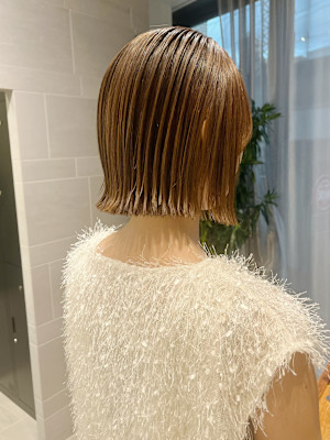 韓国風ボブ/髪質改善/レイヤーボブ/30代/外ハネボブ/20