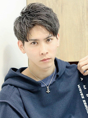 爽やかハーフアップショート