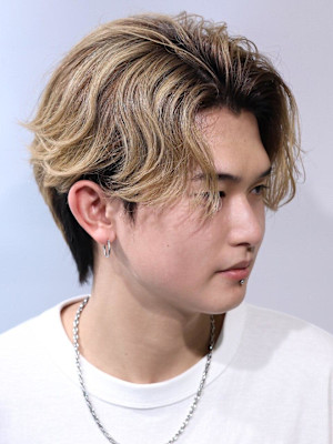 かきあげリバースセンターパート