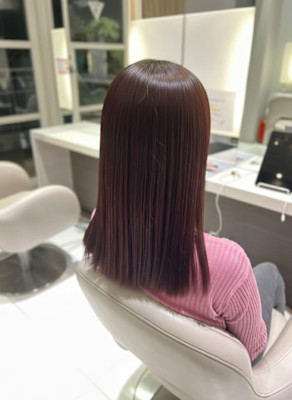 朝の時間を5分短縮★髪質改善ツヤ髪・美髪YU02