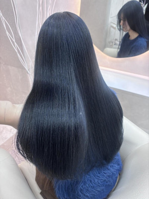 《中島遼香》ブルーカラー/グレージュ