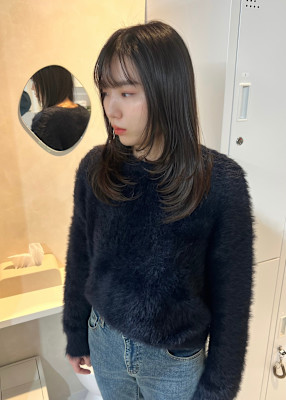 レイヤーカット/ミディアムレイヤー/ロングレイヤー