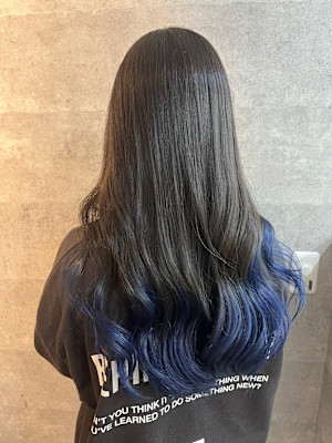 グラデーションカラーブルー