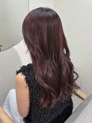 ピンクブラウン / ダブルカラー / 髪質改善