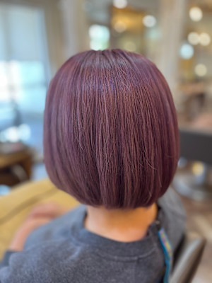 大人のくすみピンク