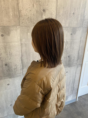 ミディアムレイヤー×ベージュ《ARCH CHIAKI》