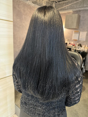 《高橋亜美》ブルーブラック/艶カラー/大宮