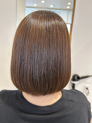 艶髪ボブスタイル