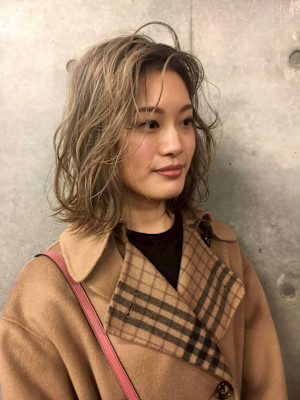 ブロンドカラー海外ヘア　［鎌倉駅］