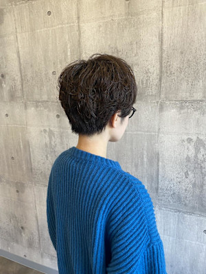 大人女子ショート×パーマ《ARCH CHIAKI》