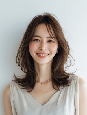 レイヤーカット/イメチェン/外ハネボブ/美髪/髪型