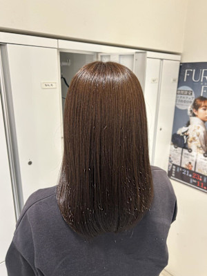 透明感ベージュカラー