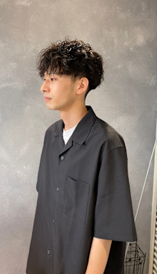 メンズ 職場でも馴染む 何 波巻きスパイラル