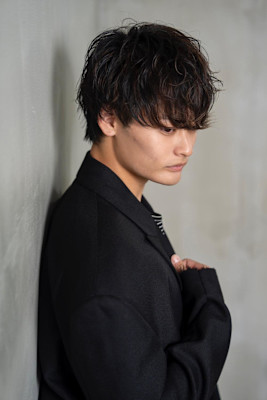 マッシュ×ニュアンスパーマ/メンズ