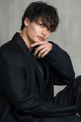 無造作マッシュ×パーマ/メンズ