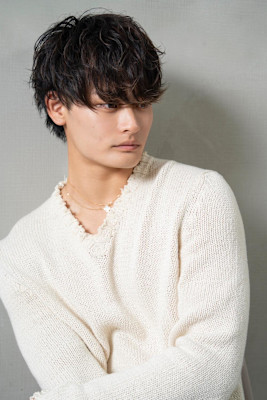 ルーズショートパーマ/メンズ