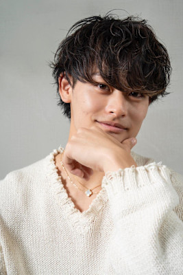 ニュアンスマッシュパーマ/メンズ