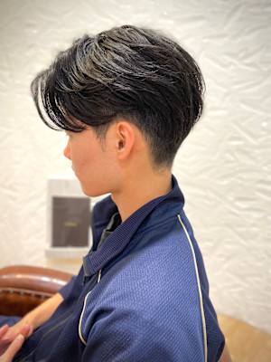 毛流れセンターパート/ニュアンスパーマ【仙台】