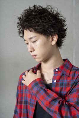 ナチュラルスパイキーショート/メンズ