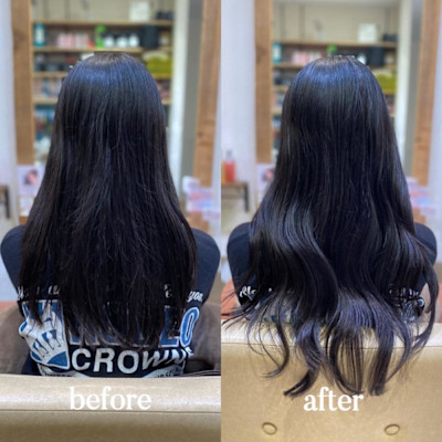 質感なじませリアル見えエクステ