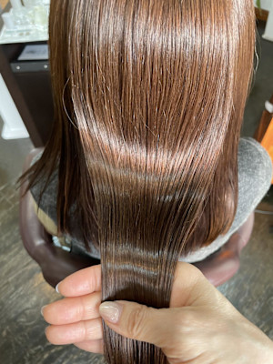 髪質改善カラー