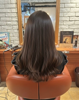 潤い溢れる！シルキーグレージュ【047スタイル】