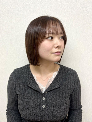 ボブ/切りっぱなしボブ/ミニボブ/内巻きボブ/結べるボブ