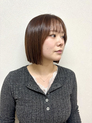ボブ/切りっぱなしボブ/ミニボブ/内巻きボブ/結べるボブ