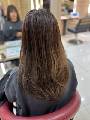 白髪ぼかしレイヤー