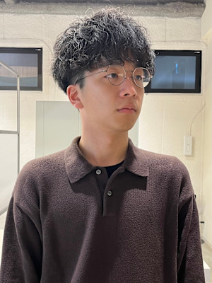 マッシュパーマ