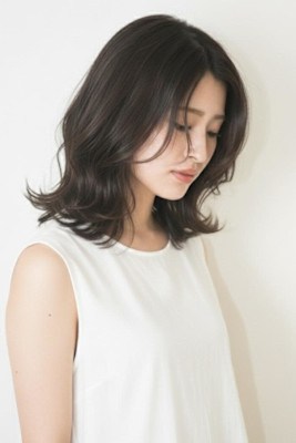 デジタルパーマ×大人な雰囲気