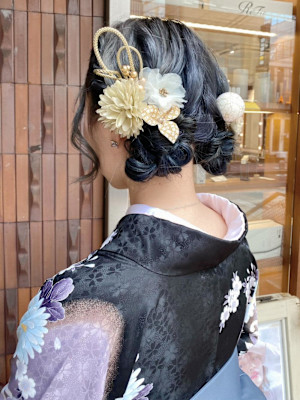 【Neolivekuta】卒業式着付けヘア【町田】