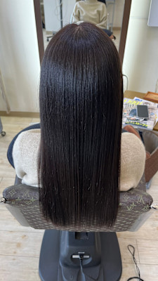 暗髪派のための髪質改善カラー