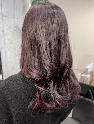 ツヤ感ピンクパープル