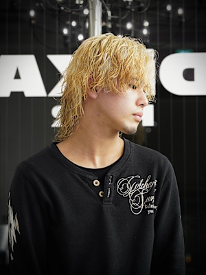 ”ブリーチ×パーマ”