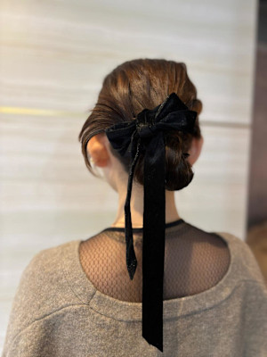 《あやね》ベロアリボン×カチモリ