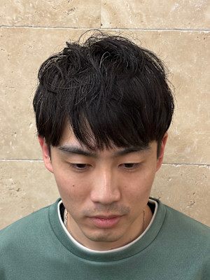 おろしながしマッシュスタイル