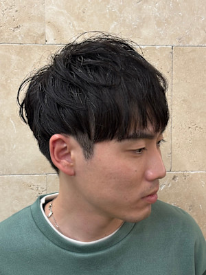 おろしながしマッシュスタイル